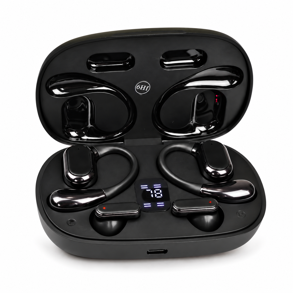 Q25  TWS Wireless Earbuds – LED Digital Display