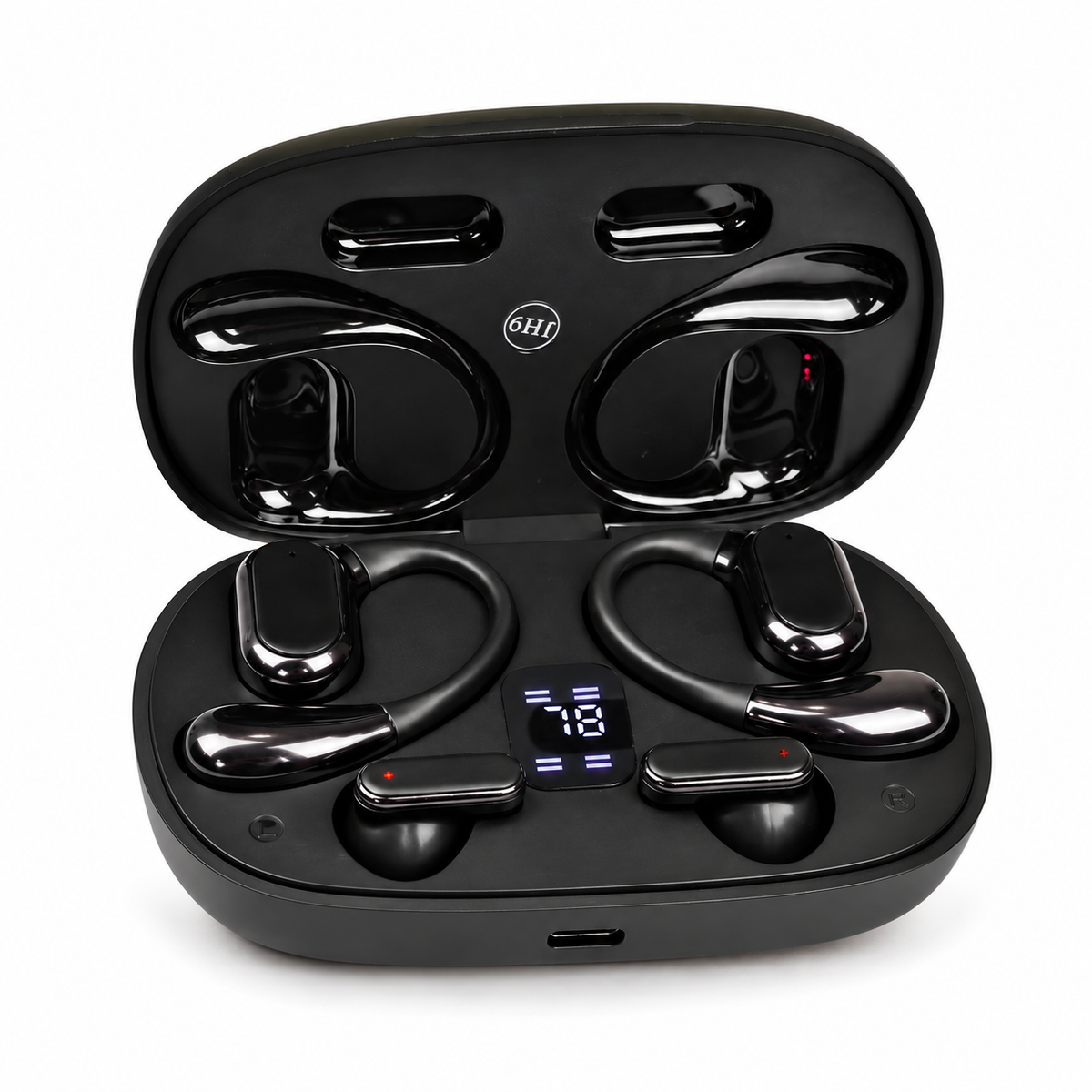 Q25  TWS Wireless Earbuds – LED Digital Display