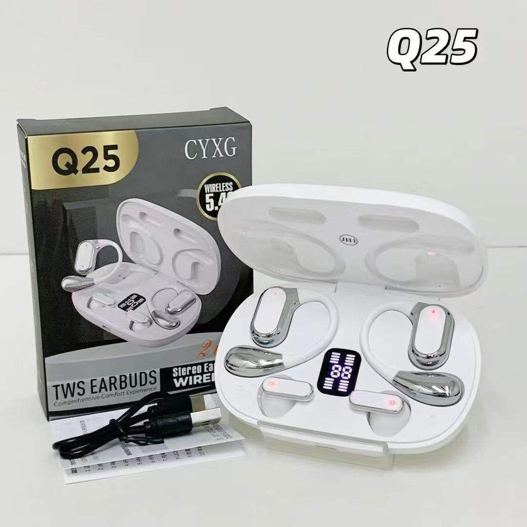 Q25  TWS Wireless Earbuds – LED Digital Display