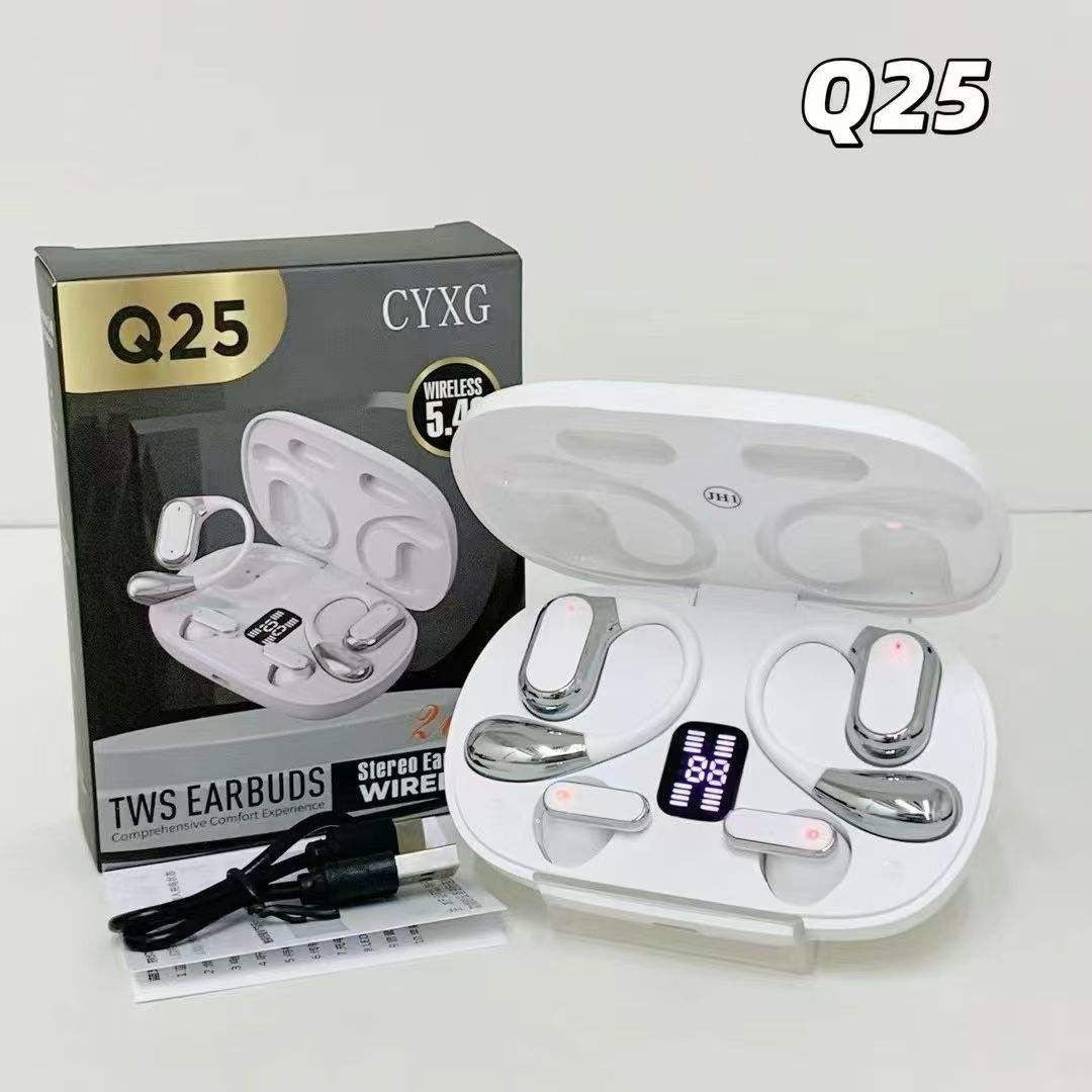 Q25  TWS Wireless Earbuds – LED Digital Display