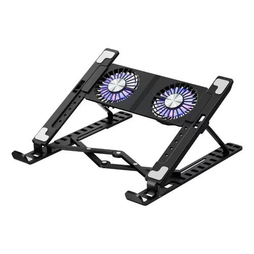 NO.X3 Foldable Notebook/Laptop Stand with Twin Cooling Turbo Fans